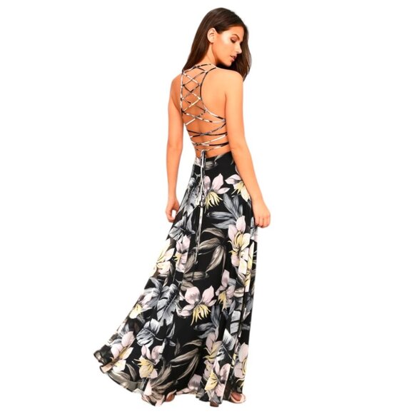 Lulus Love ABloom Maxi Dress Size M NWT - Picture 10 of 16